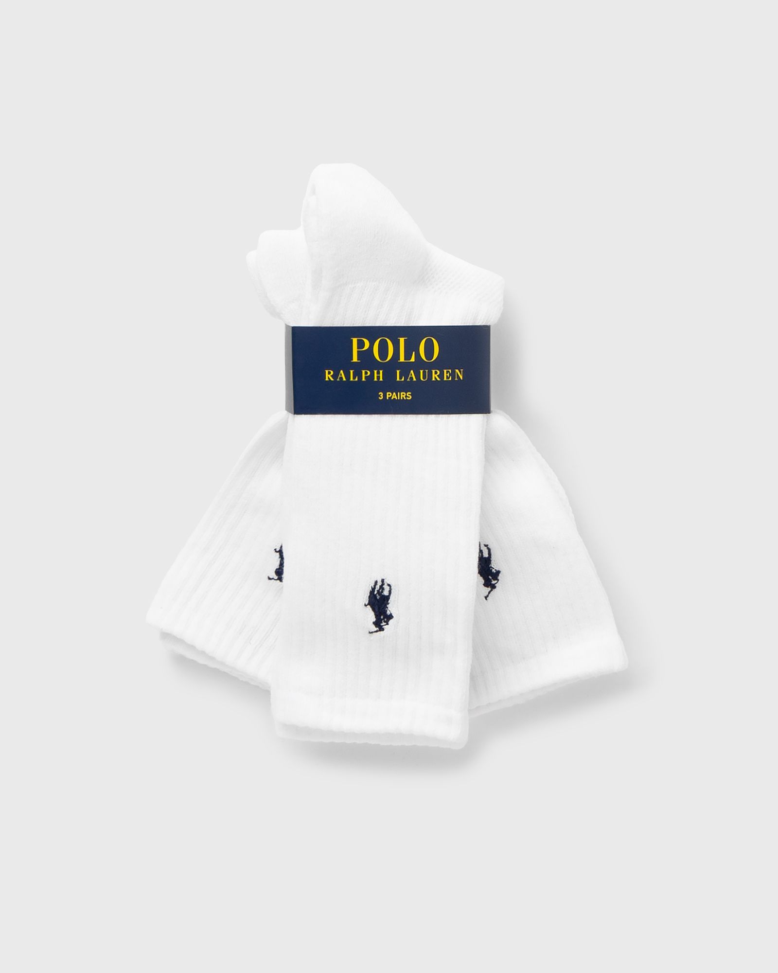 CUSHION SOLE CREW SOCKS 3-PACK