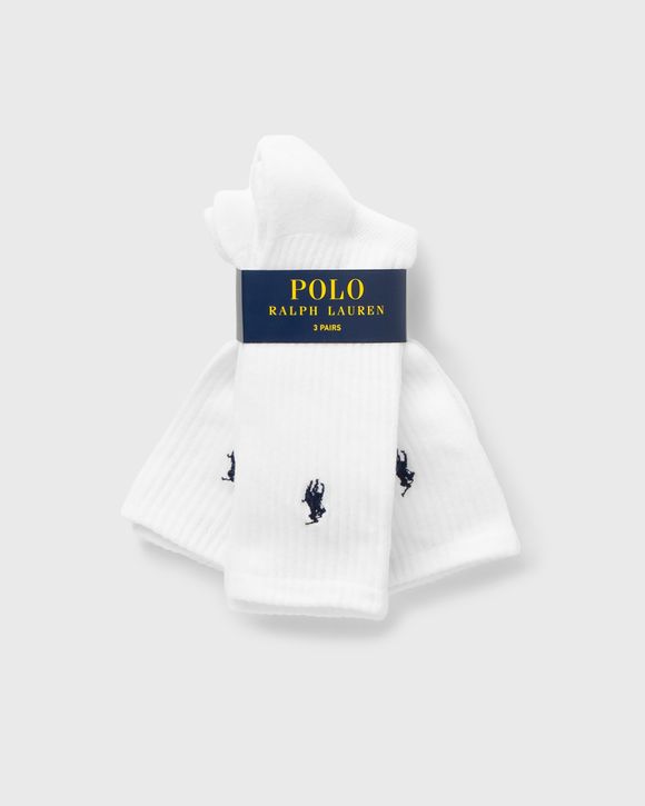 CUSHION SOLE CREW SOCKS 3-PACK