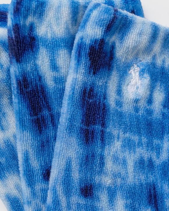 TERRY DYE CREW SOCK SINGLE