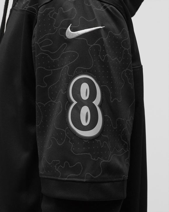 nike black rflctv limited jersey