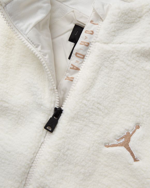 Jordan JUMPMAN SHERPA JACKET White BSTN Store