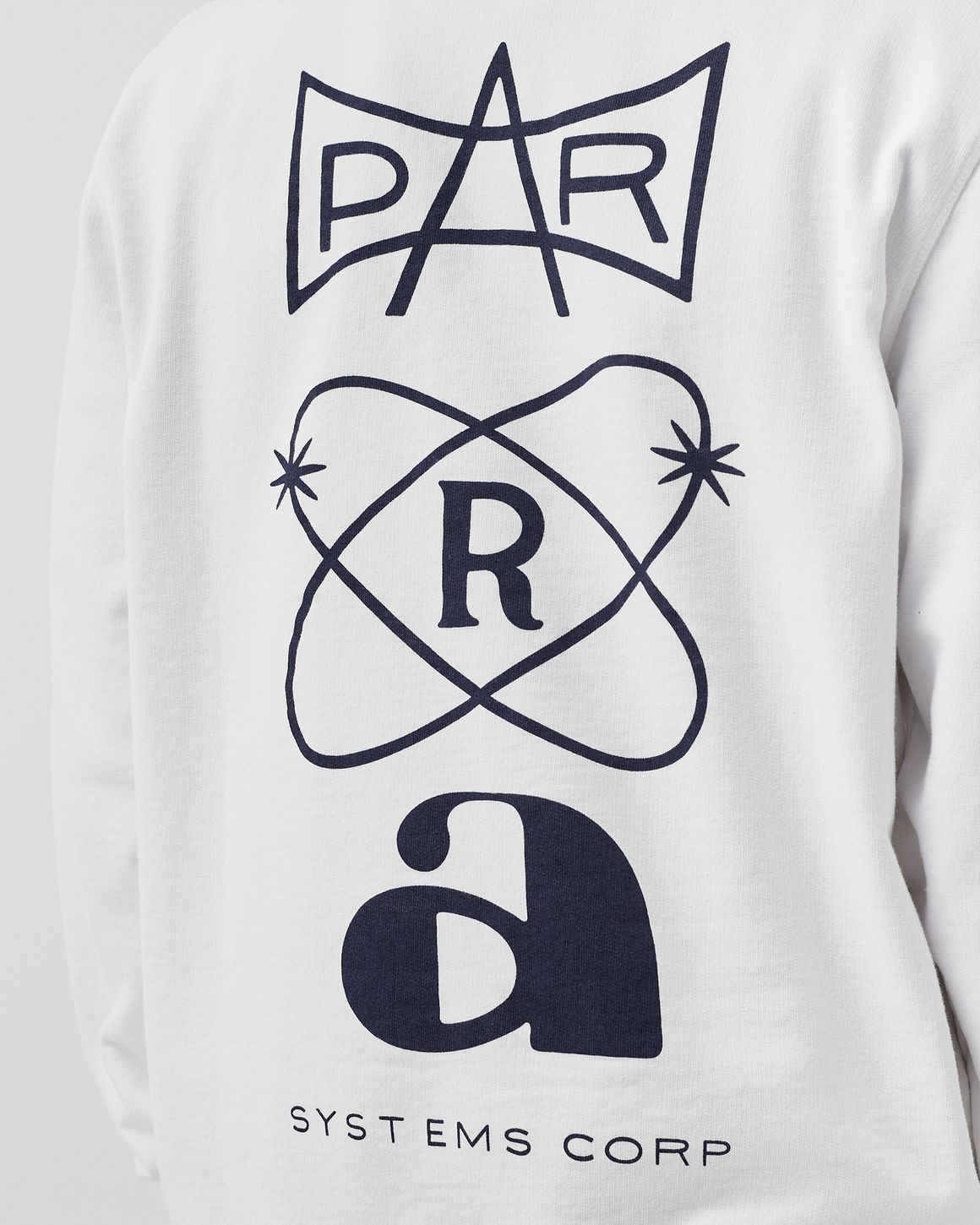 Parra Trui Parra Broken Bike Sweatshirt By Parra Systems Logo