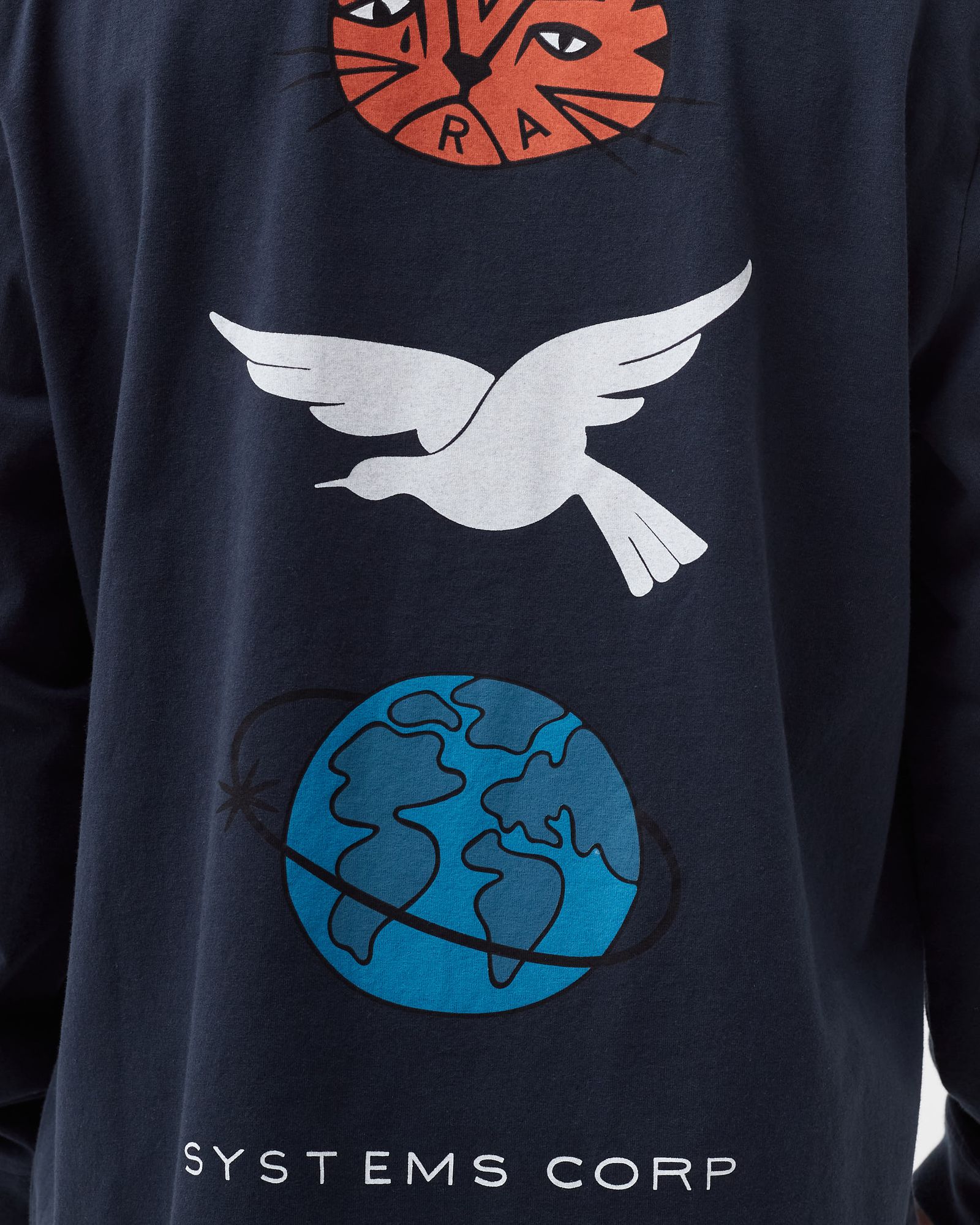 sad cat system bird longsleeve