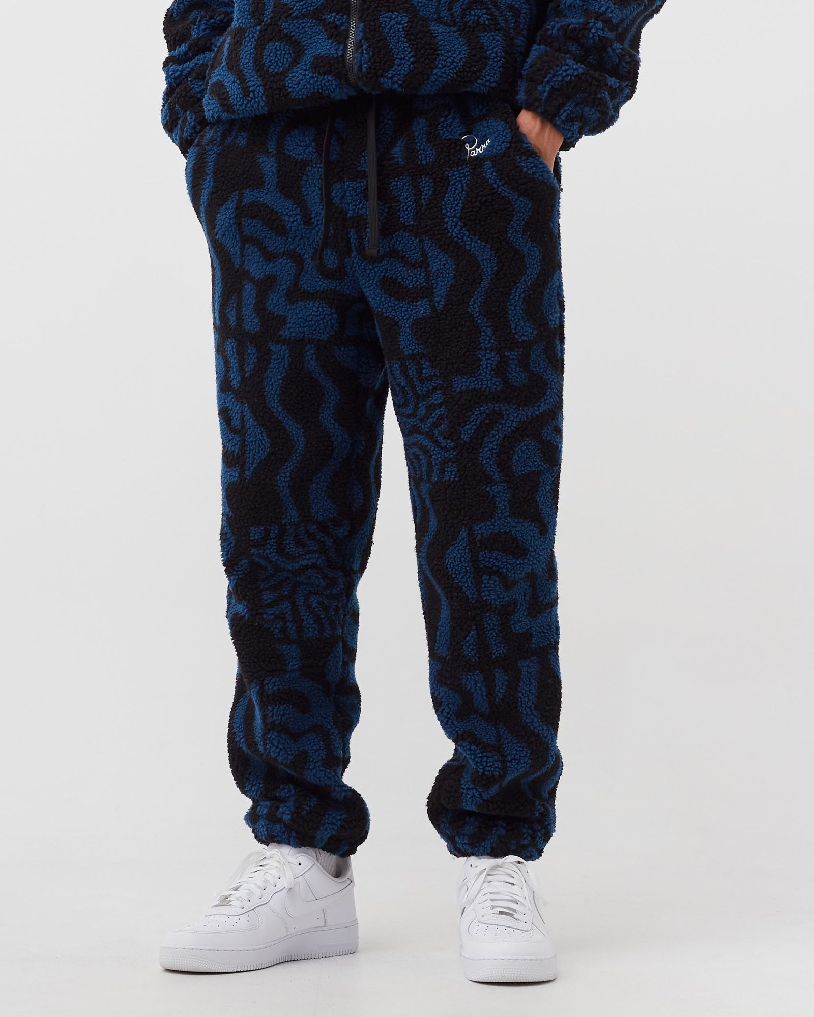 duo gem stone sherpa fleece pants