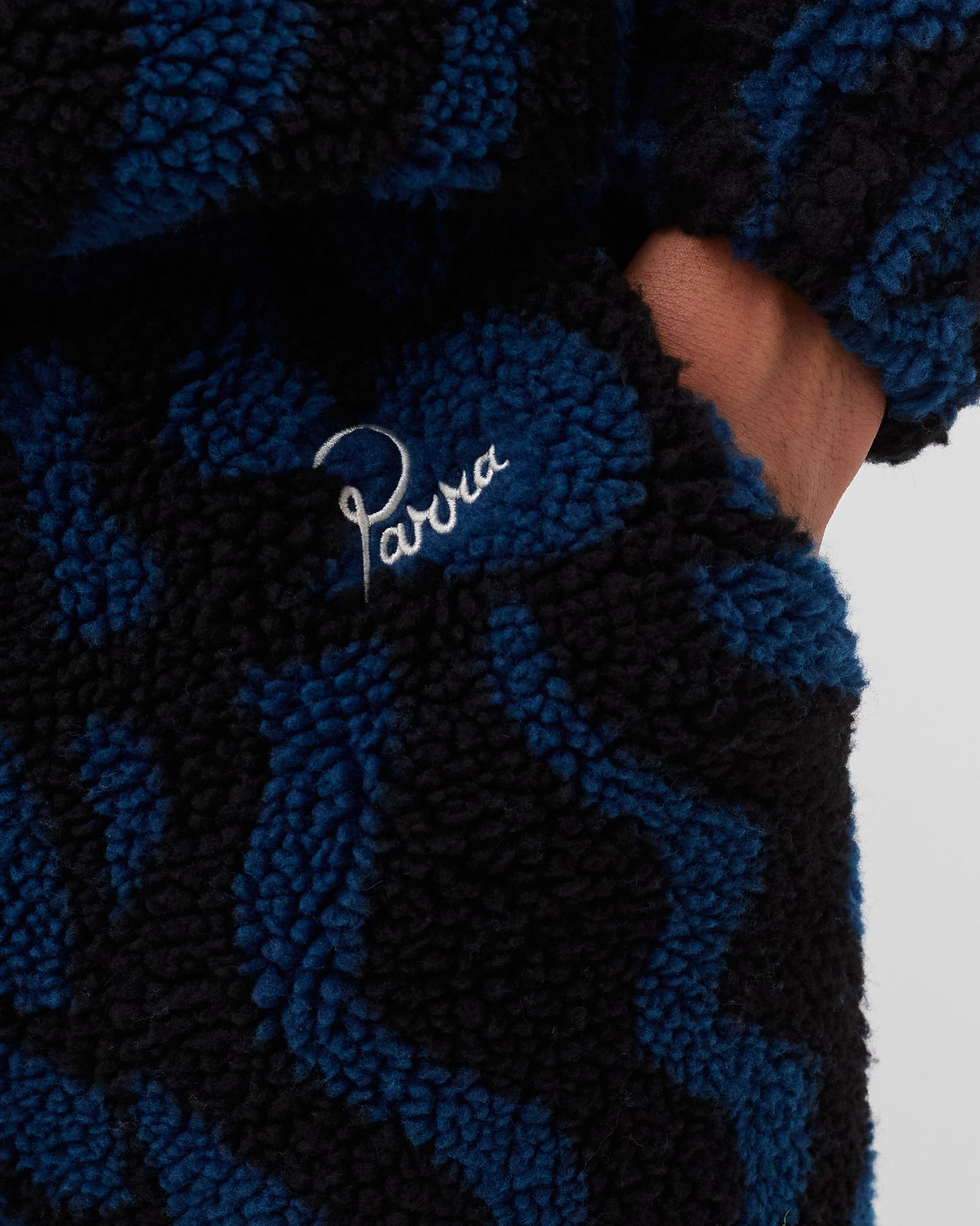 duo gem stone sherpa fleece pants