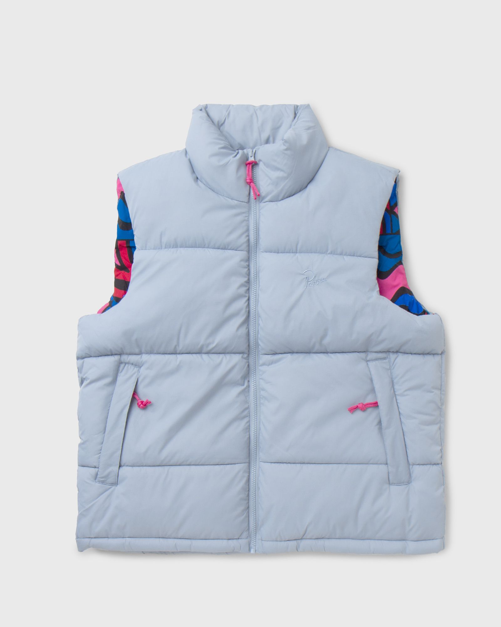 gem stone puffer vest