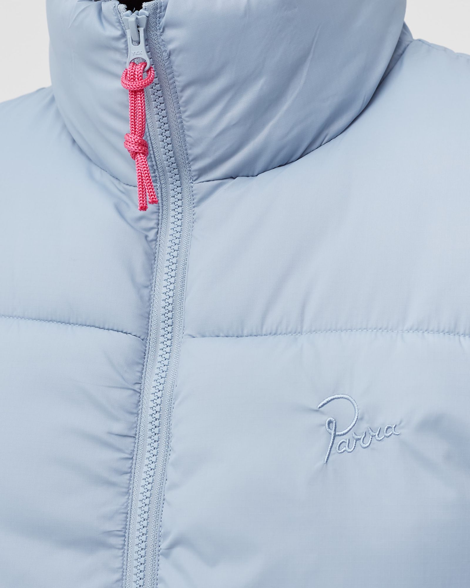 gem stone puffer vest