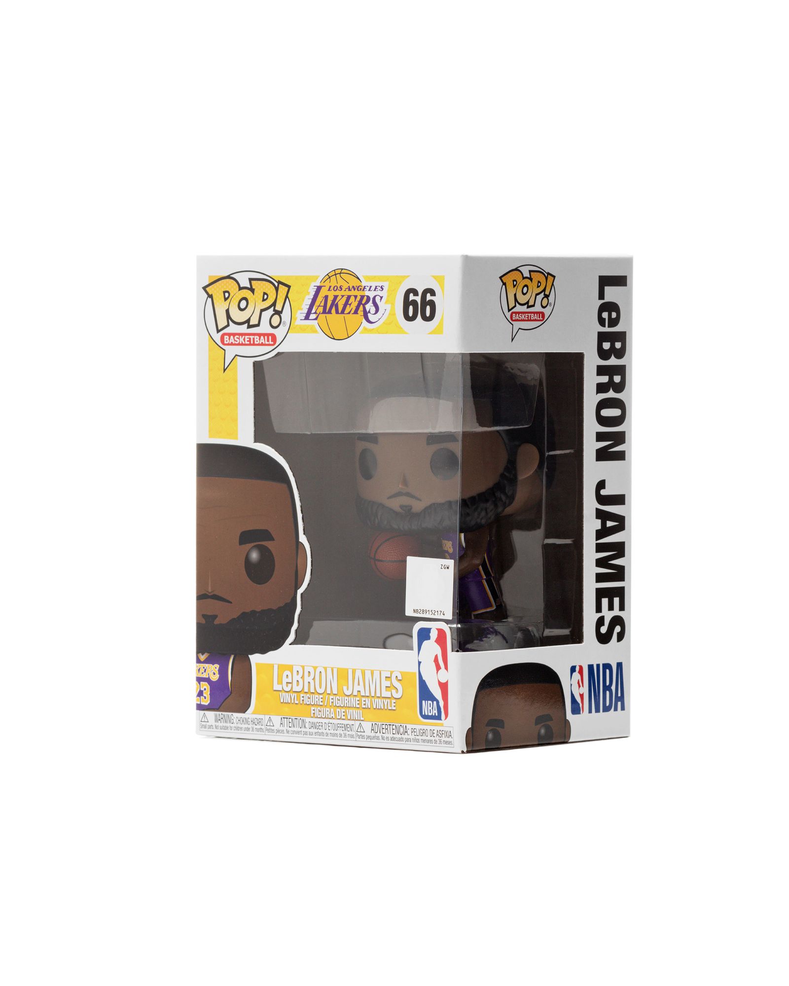 Lakers - Lebron James (Purple Uniform) VINYL FIGURE