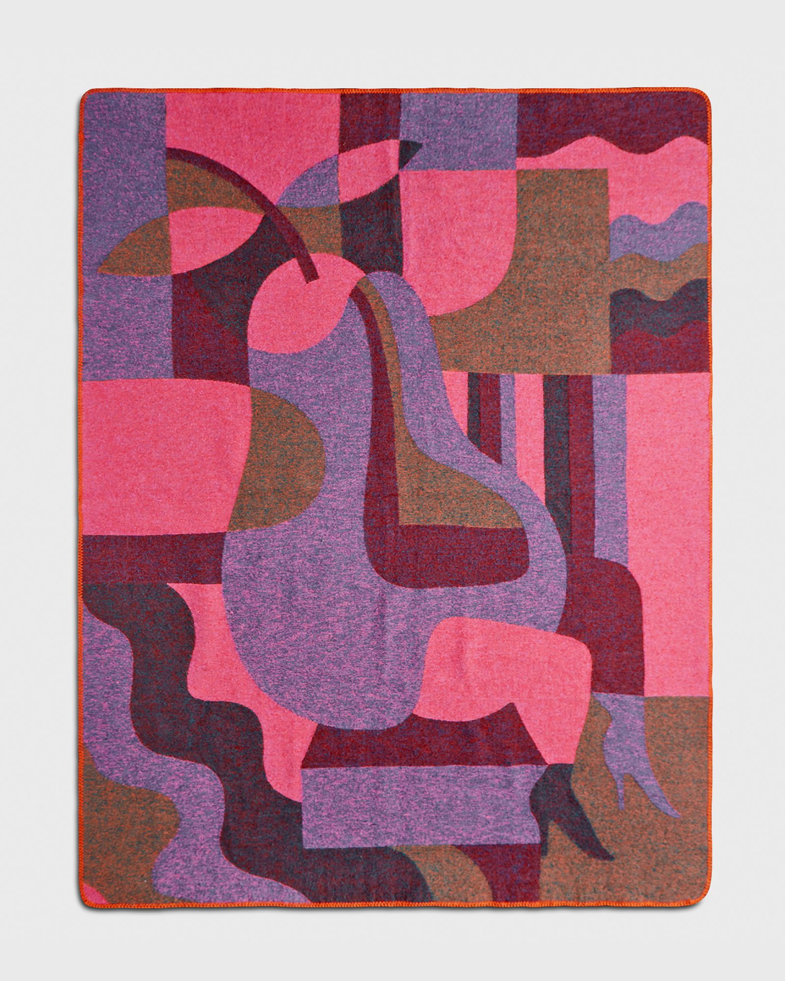 SITTING PEAR WOOL BLANKET