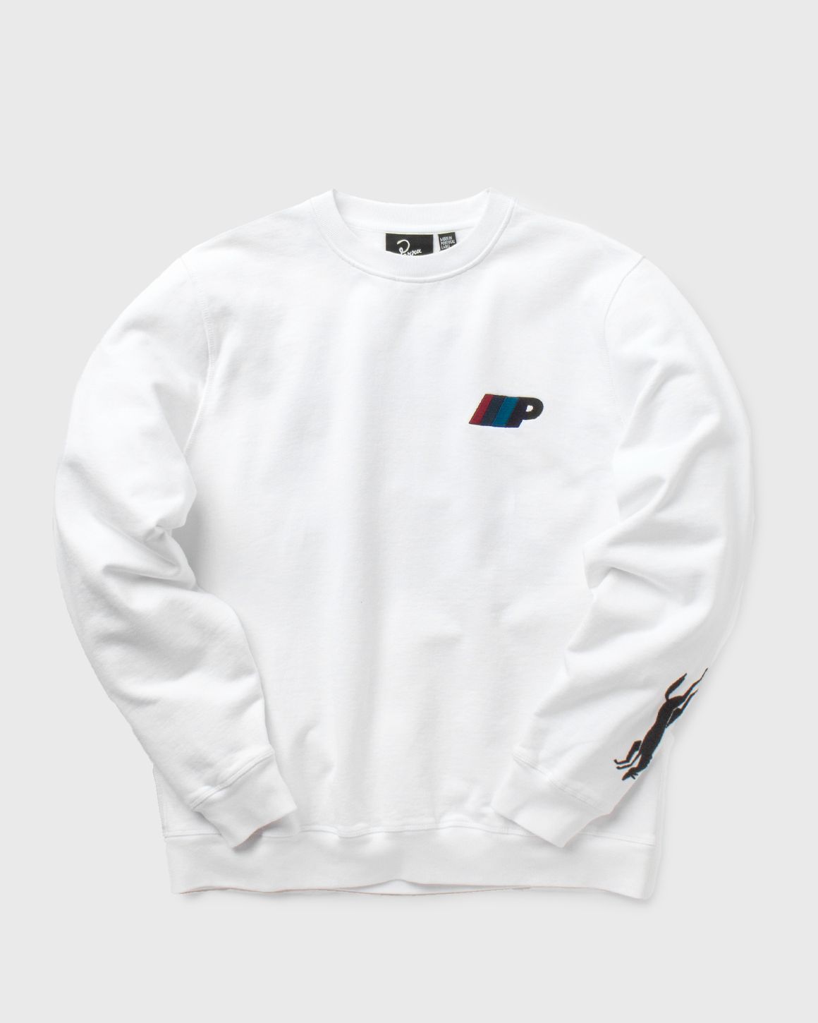 By Parra PARRA RACING TEAM CREWNECK SWEATSHIRT White BSTN Store