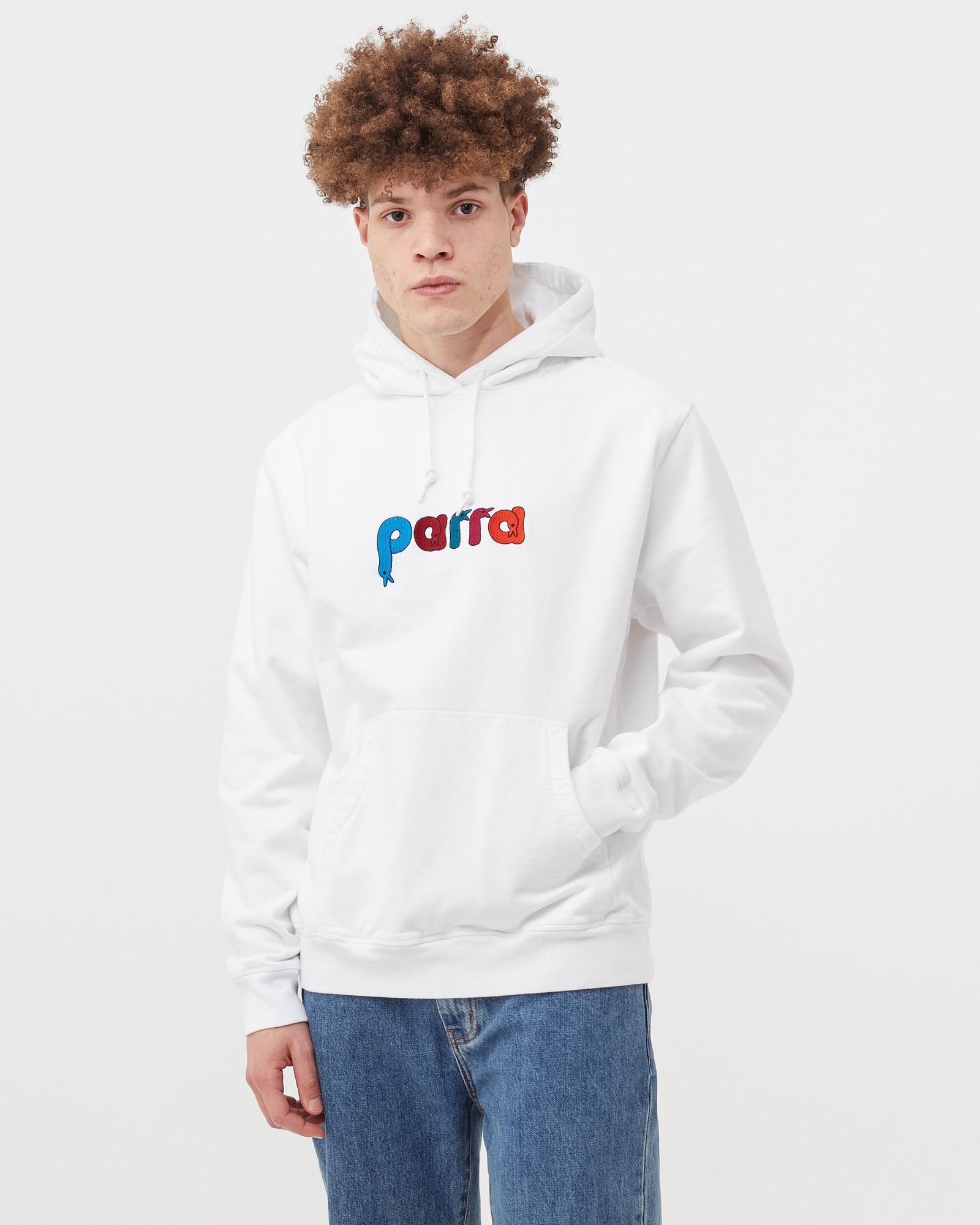 BIRD FACE FONT HOODIE