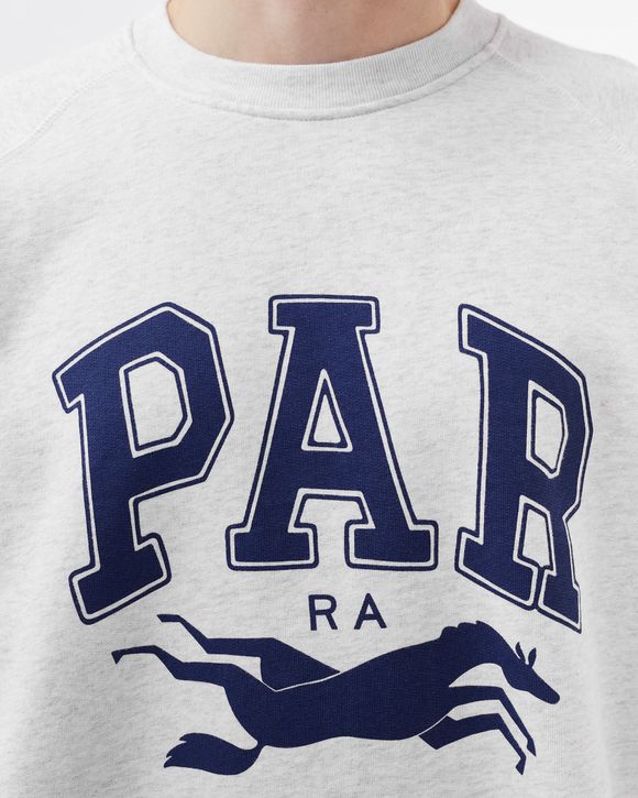 COLLEGE HORSE CREW NECK SWEATSHIRT
