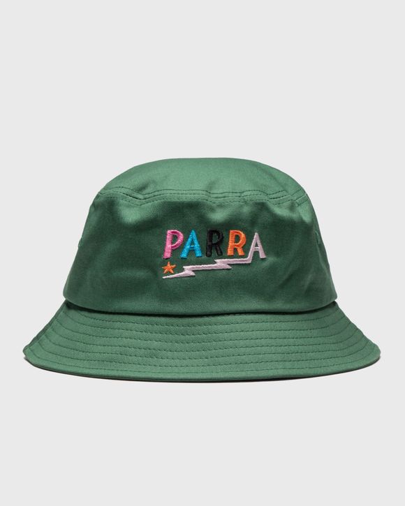 COLORED LIGHTNING LOGO BUCKET HAT