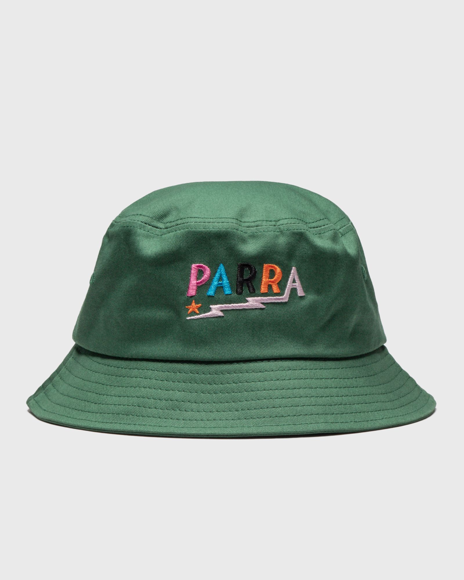 COLORED LIGHTNING LOGO BUCKET HAT