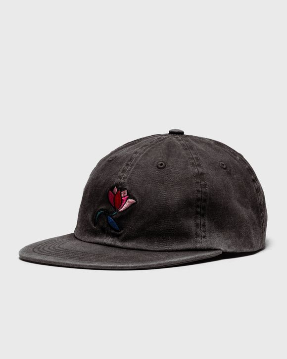 By Parra secret flower 6 panel hat Brown - CHOCOLATE