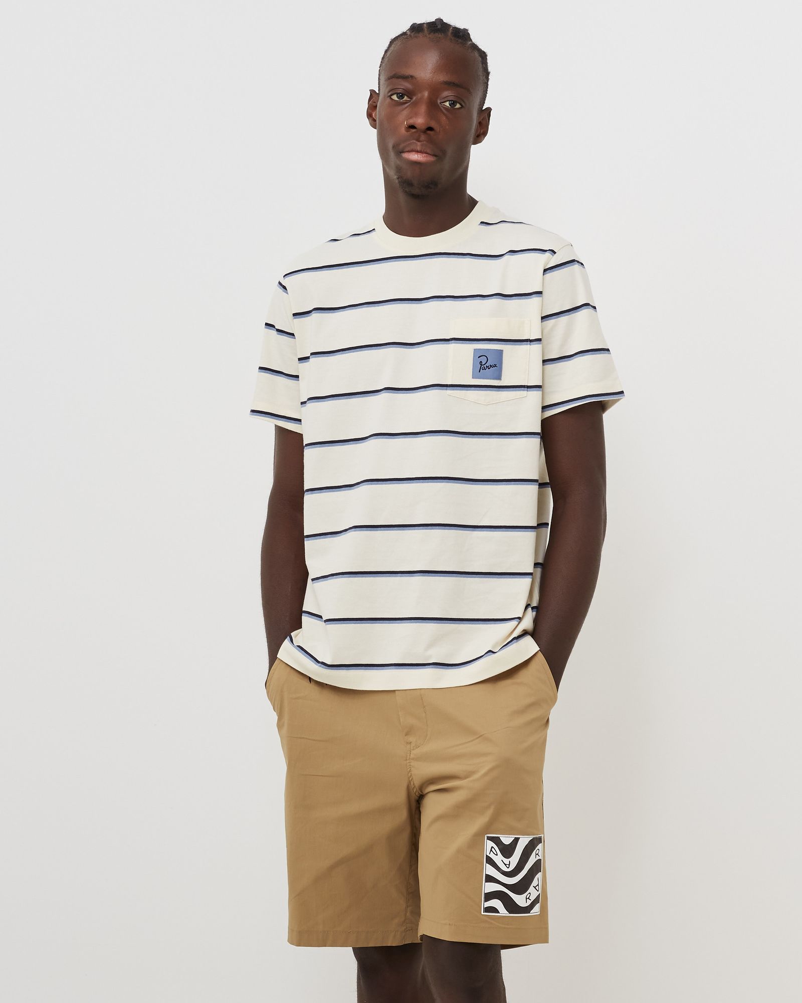 striper pocket logo t-shirt