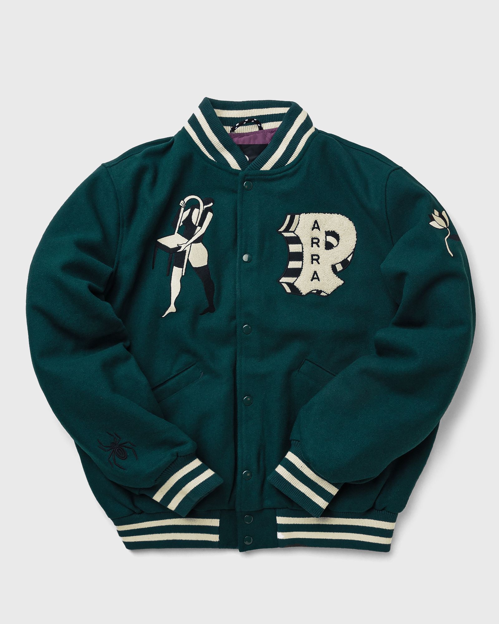 cloudy star varsity jacket