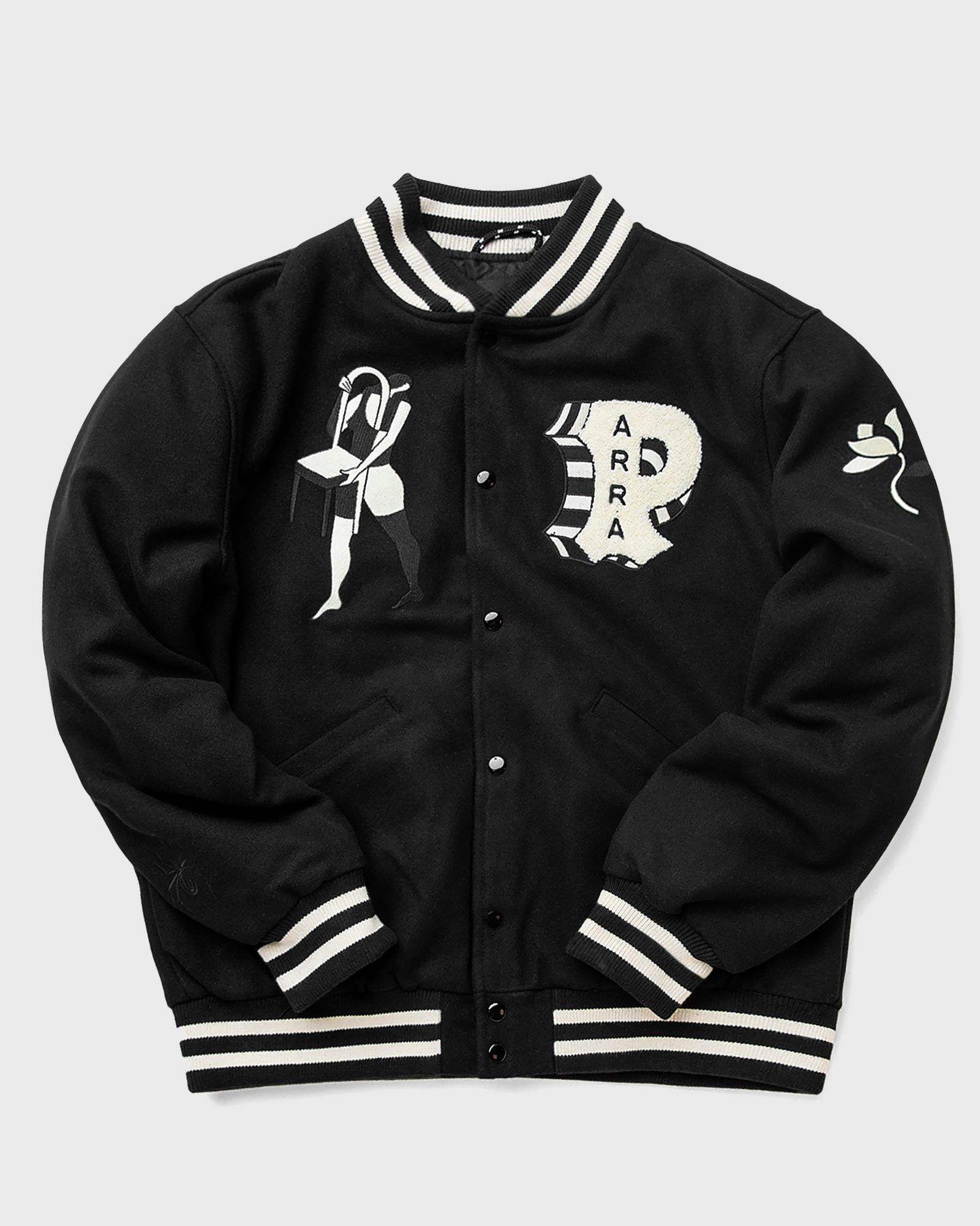 cloudy star varsity jacket