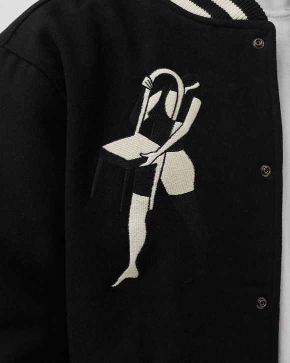 cloudy star varsity jacket