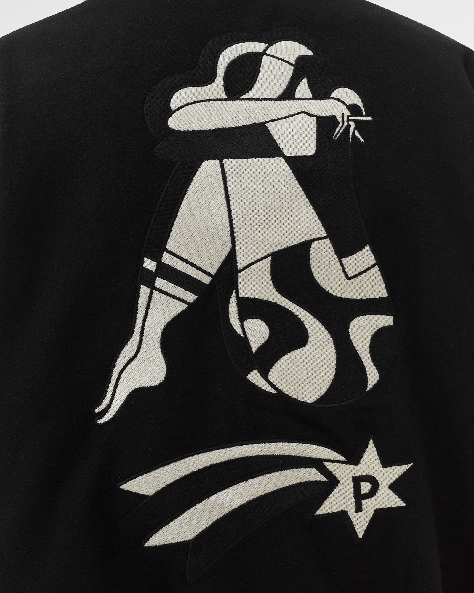 cloudy star varsity jacket