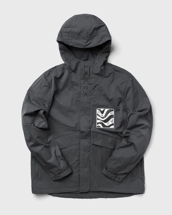 By Parra distorted logo jacket Grey