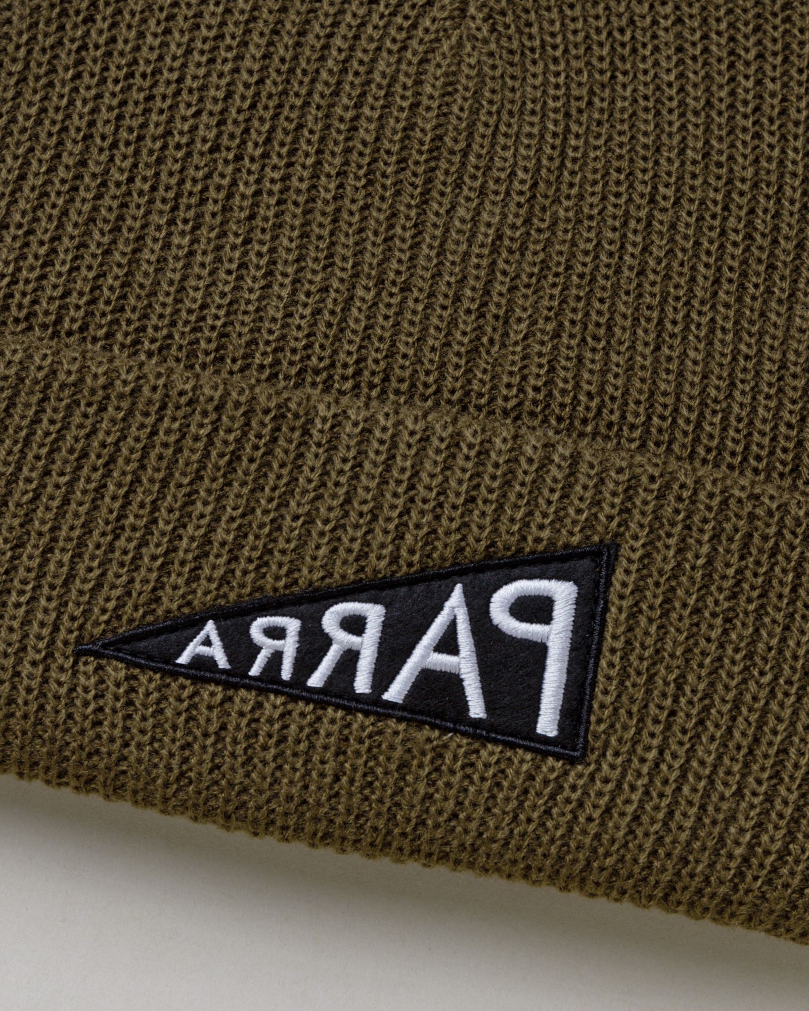 mirrored flag logo beanie