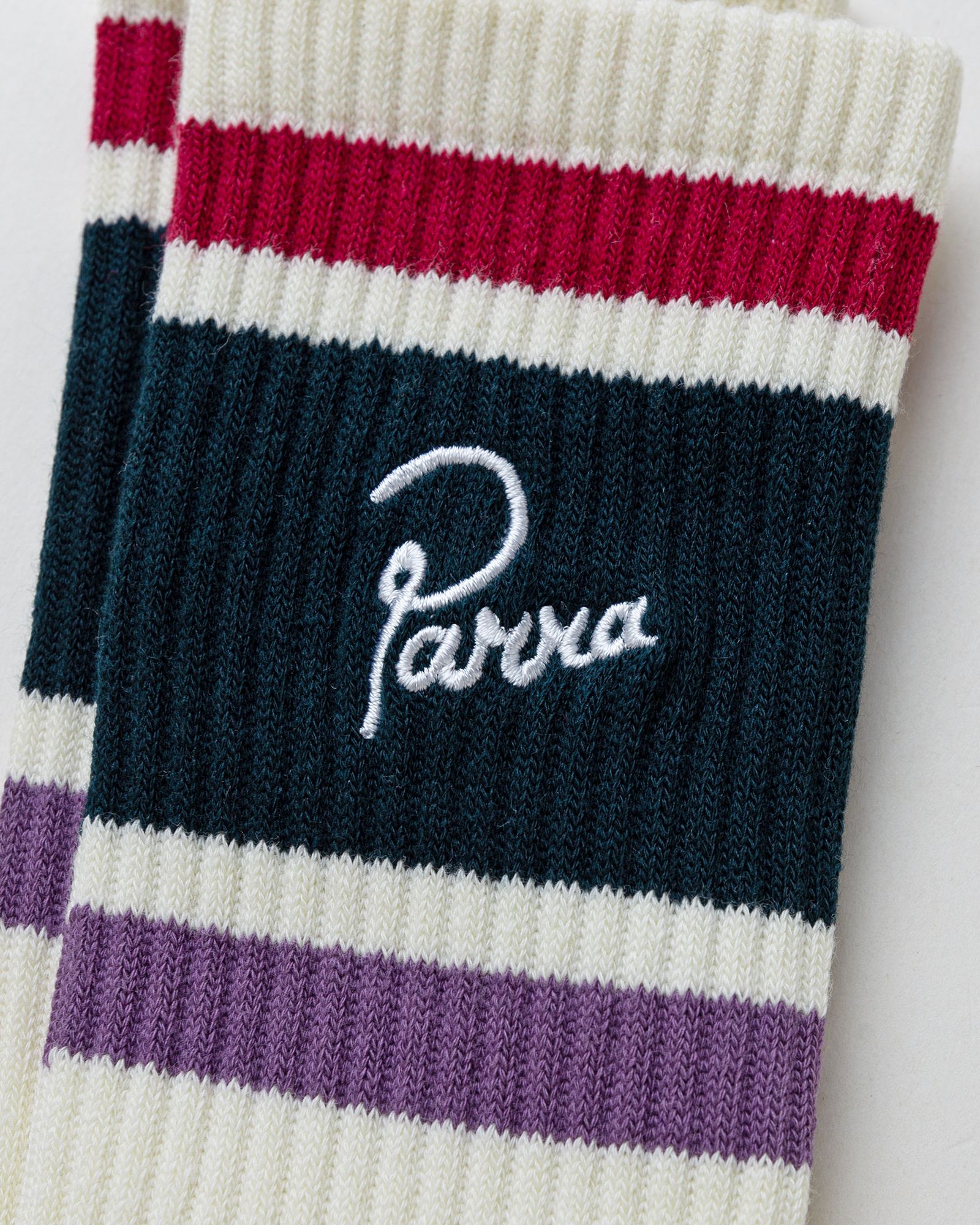 striper logo crew socks