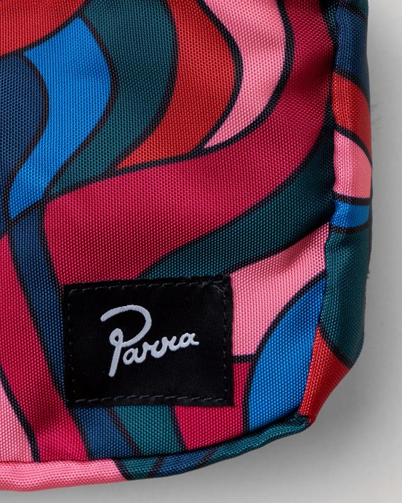 distorted waves toiletry bag