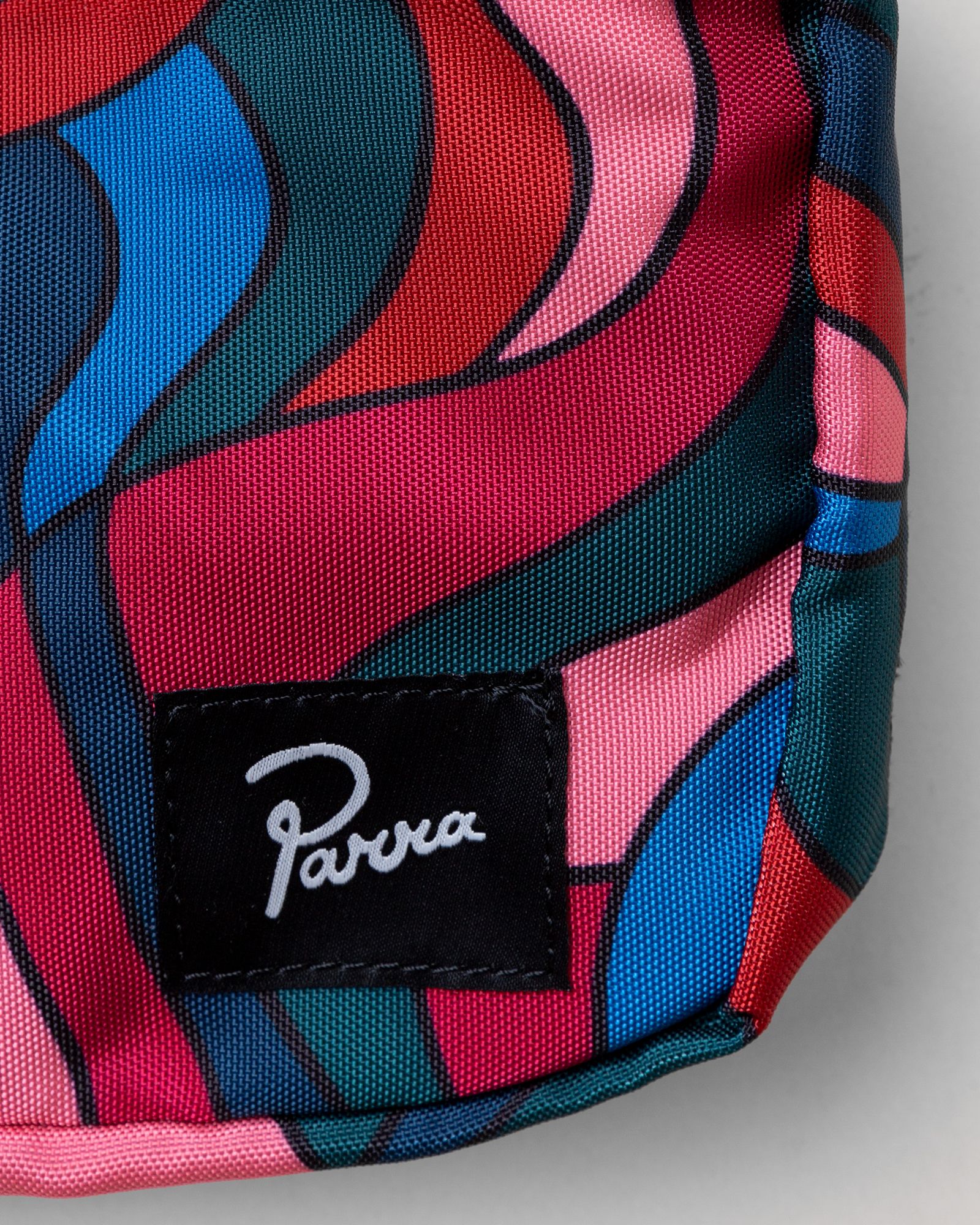 distorted waves toiletry bag