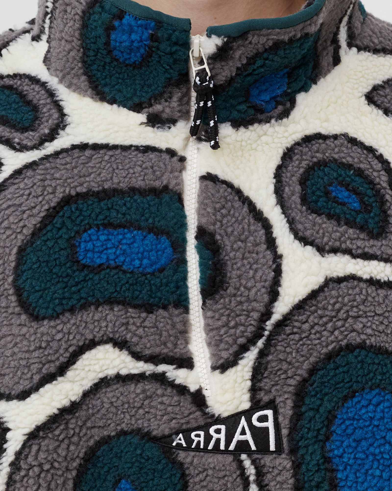 amethist geode polar fleece pullover