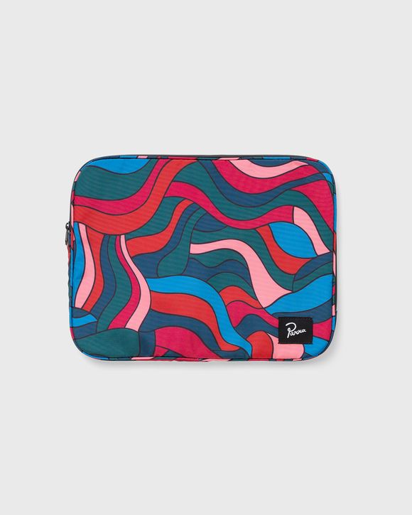 distorted waves laptop sleeve (14 inch)
