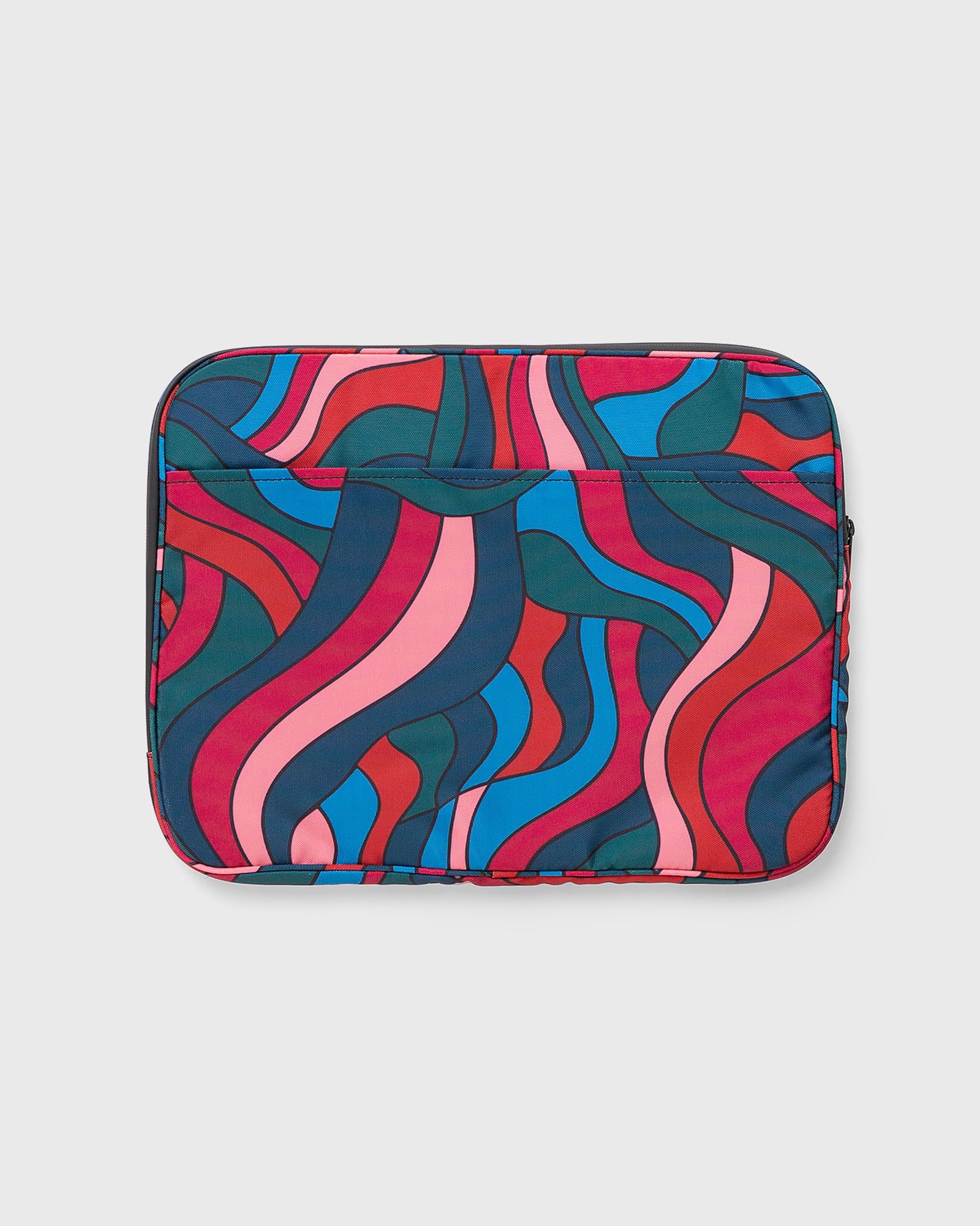 distorted waves laptop sleeve (16 inch)