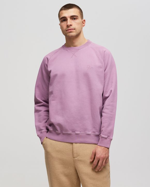 logo crew neck sweatshirt