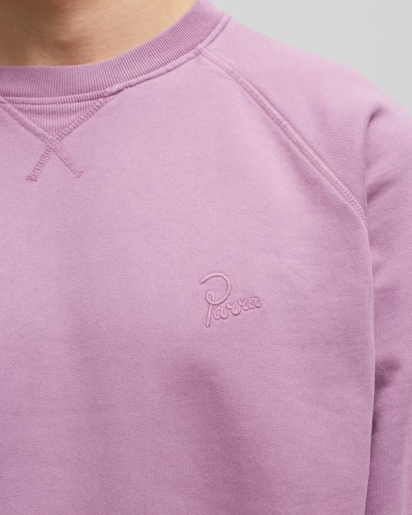 logo crew neck sweatshirt