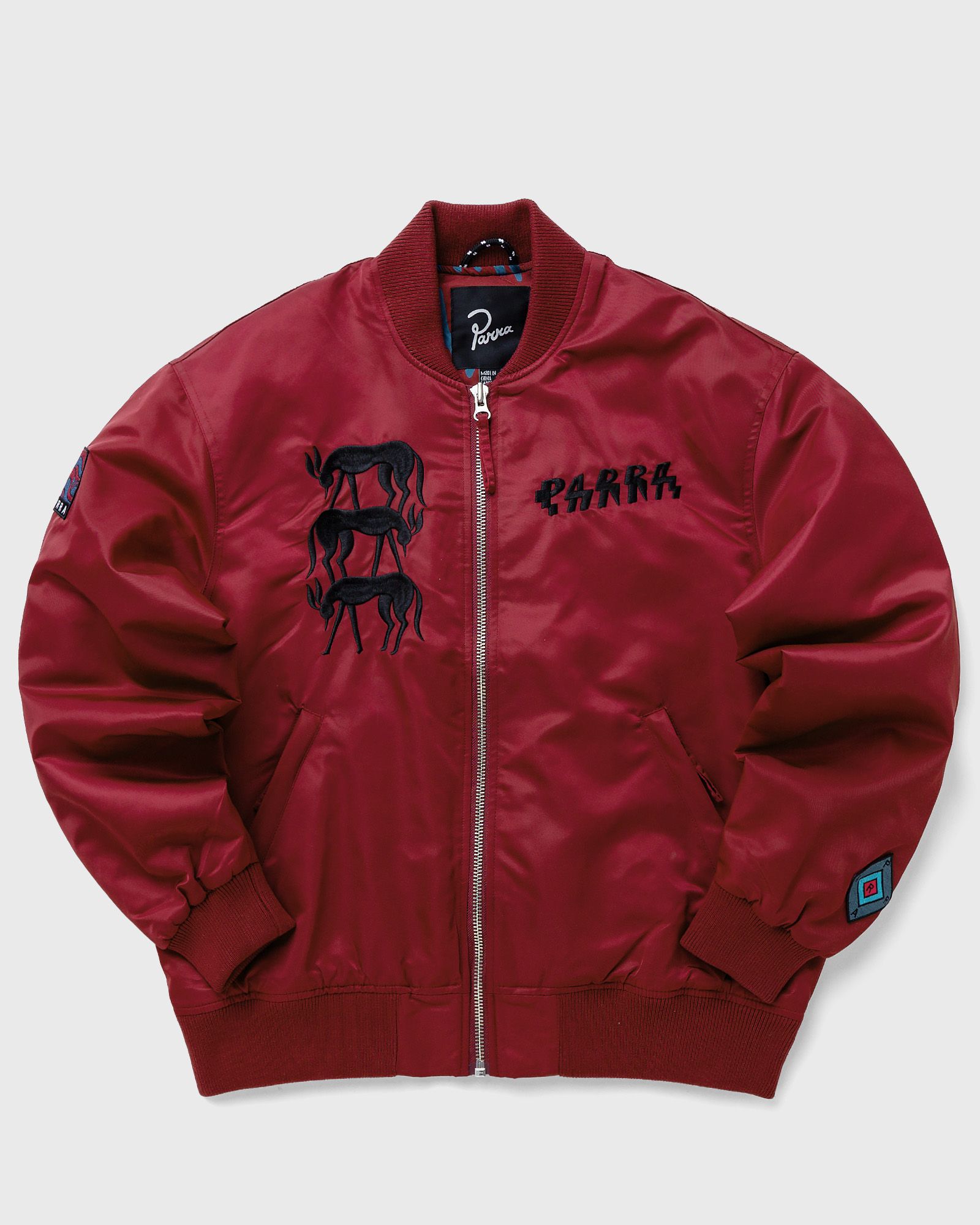 Stacked Pets Varsity Jacket