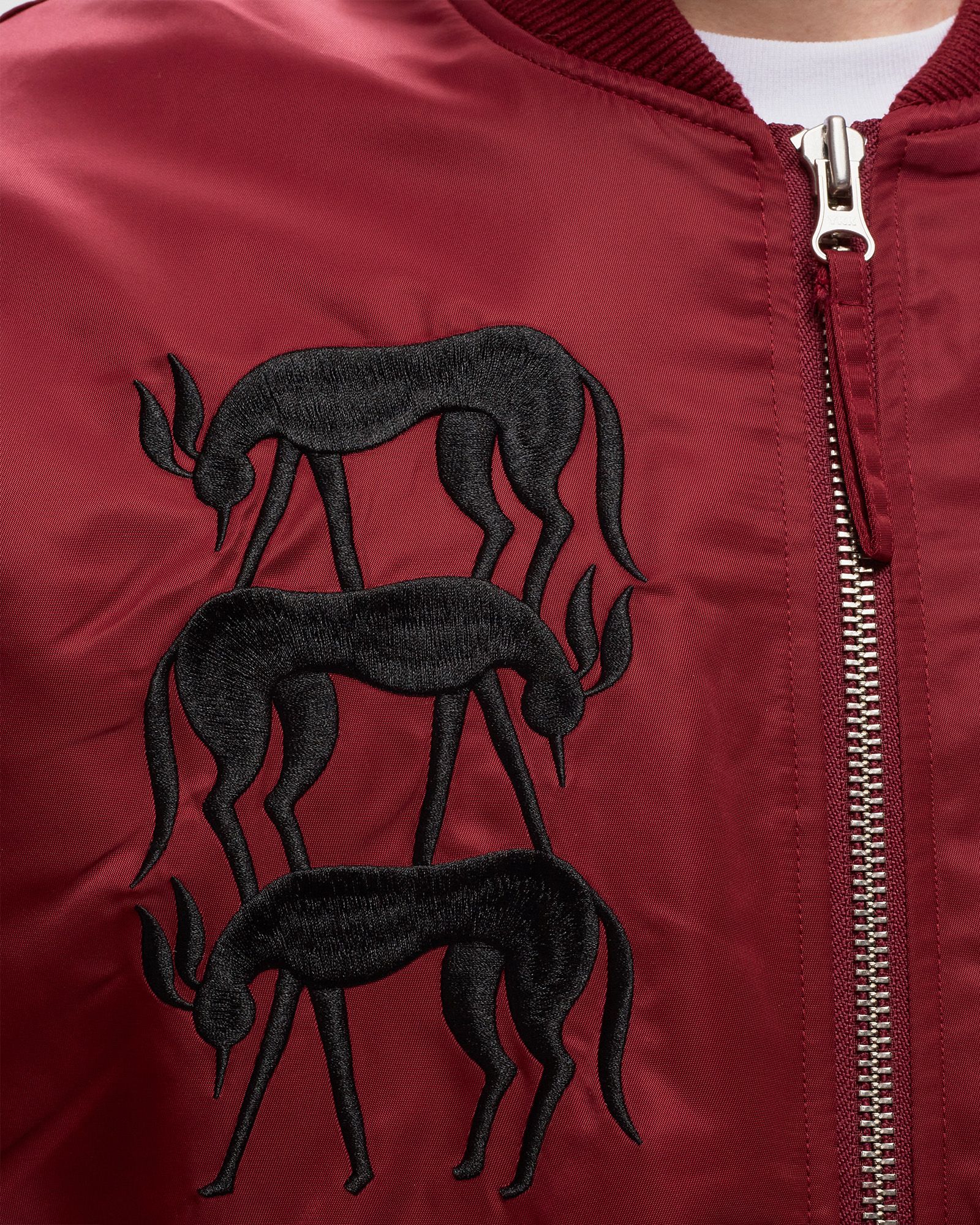 Stacked Pets Varsity Jacket