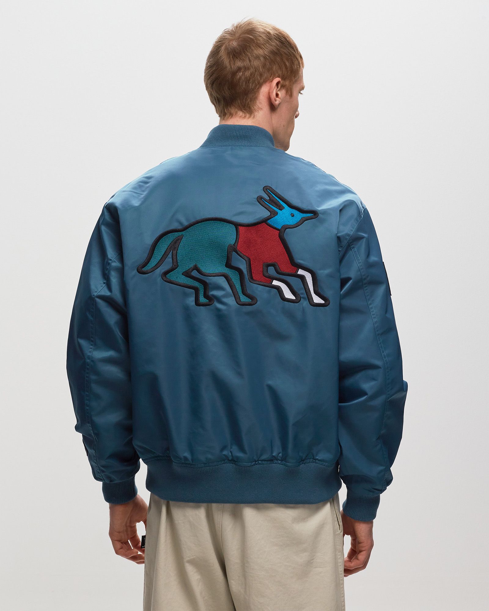 Stacked Pets Varsity Jacket
