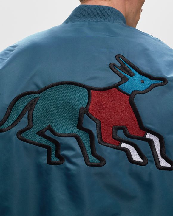 Stacked Pets Varsity Jacket