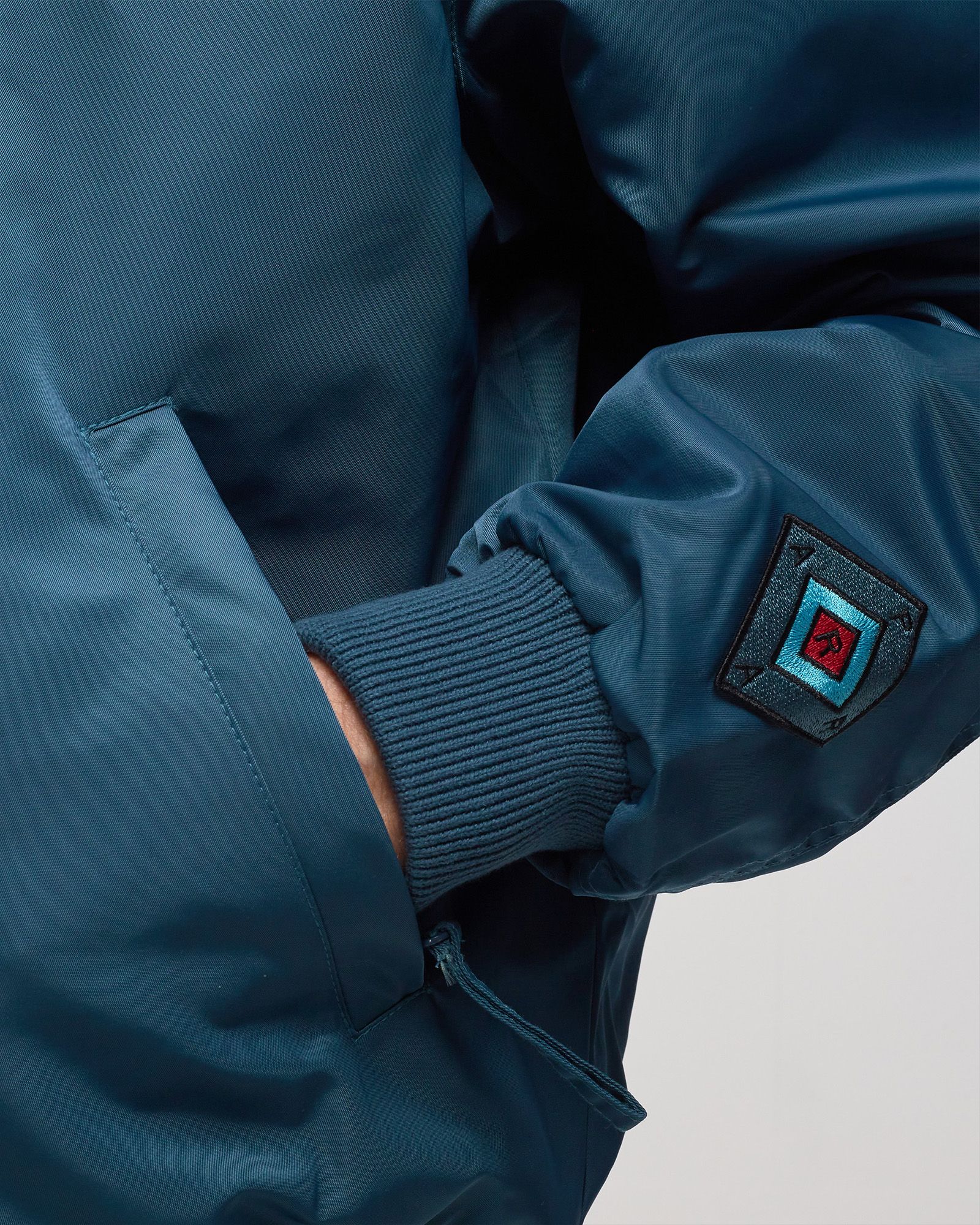 Stacked Pets Varsity Jacket