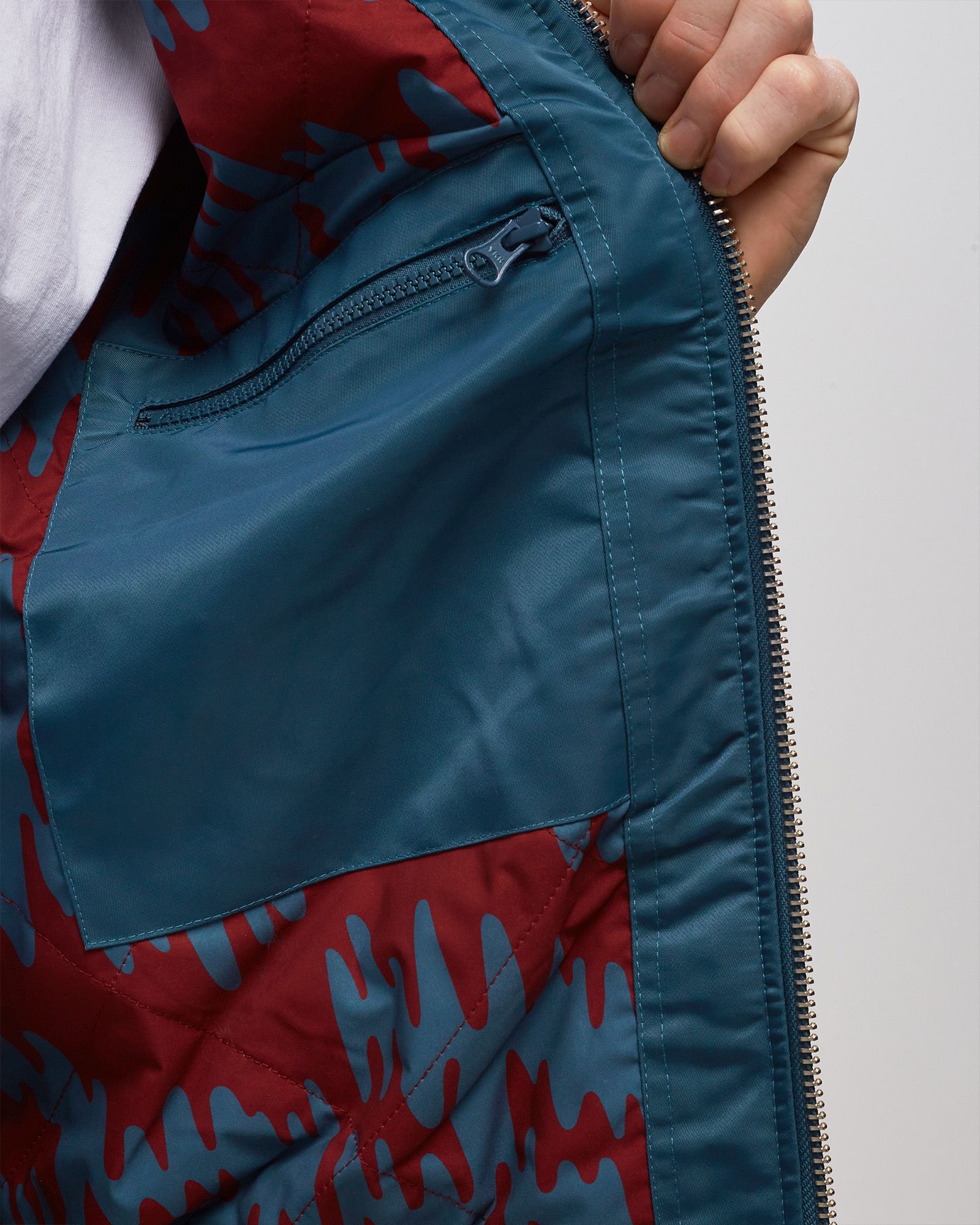 Stacked Pets Varsity Jacket