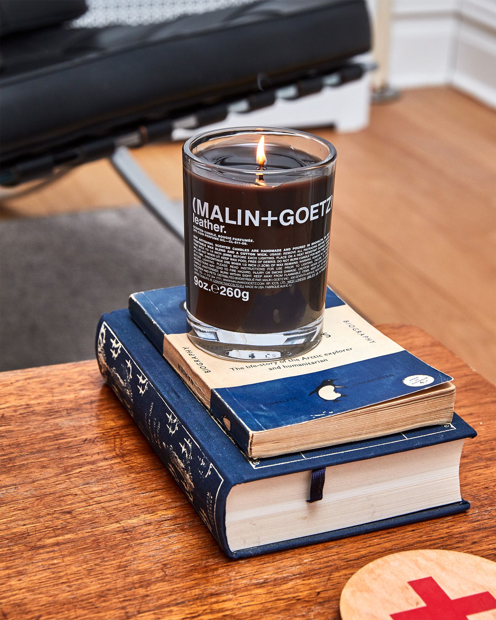 Leather Candle - 255 gr