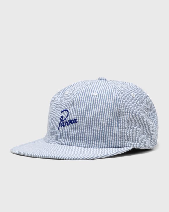 By Parra Classic Logo 6 Panel Hat White | BSTN Store