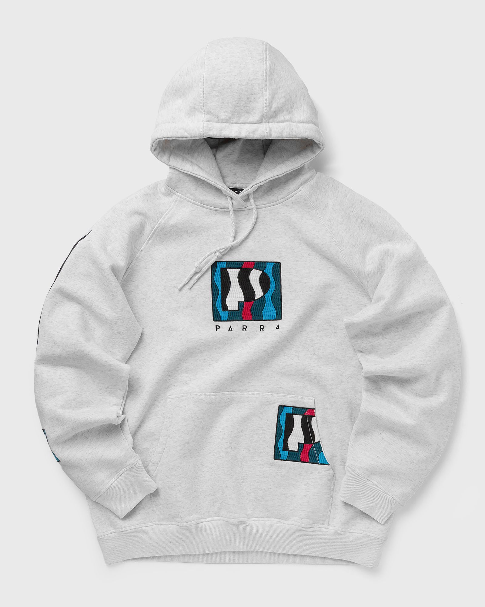 Zebra Striped P Hooded Sweatshirt