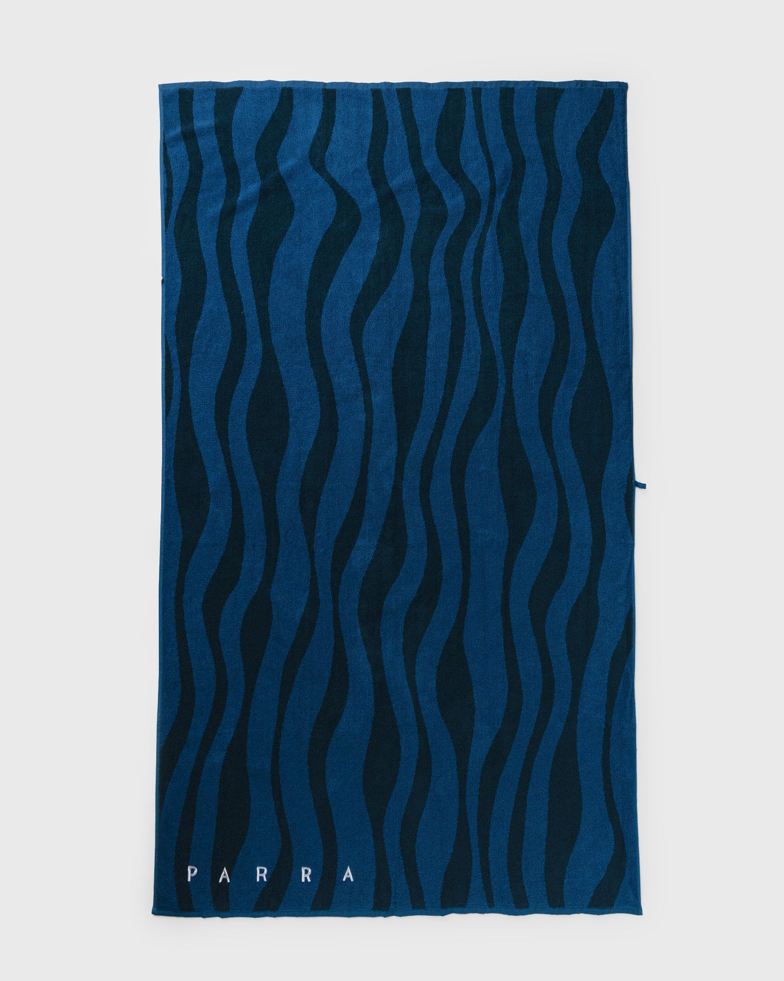 Aqua Weed Waves Beach Towel