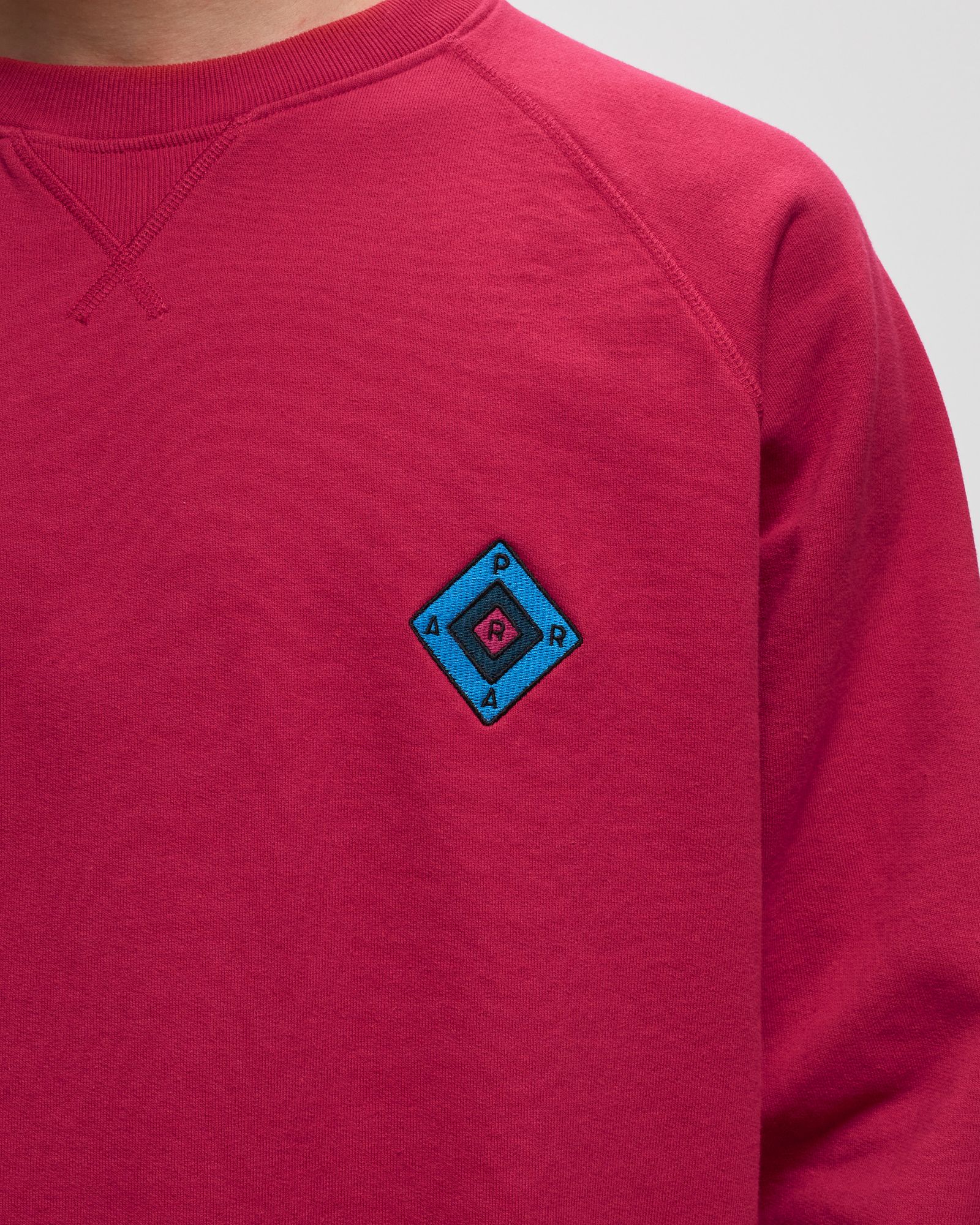 Diamond Block Logo Crew Neck Sweatshirt