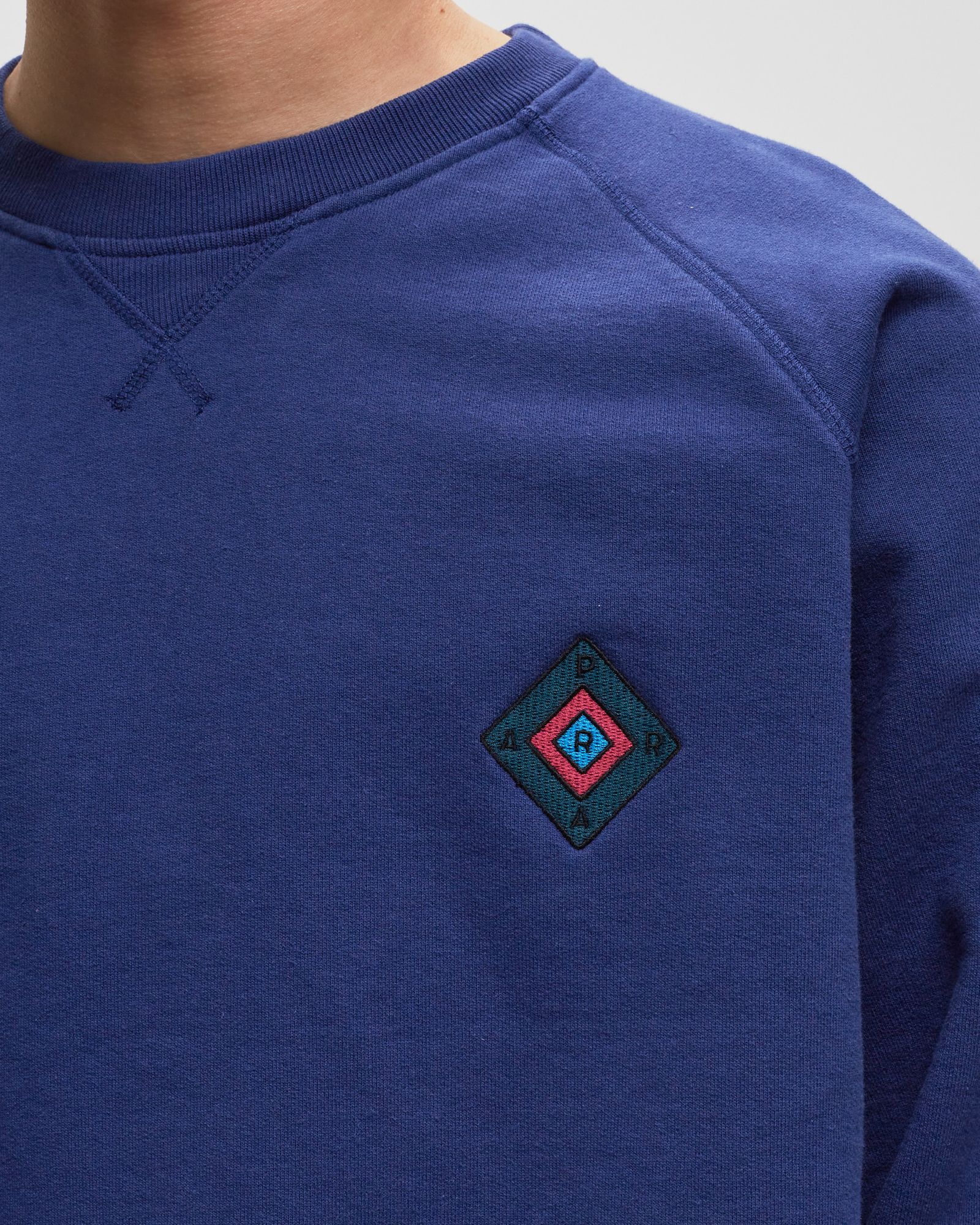 Diamond Block Logo Crew Neck Sweatshirt