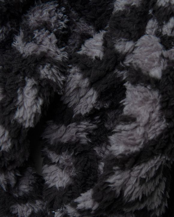 LEOPARD SHERPA FULL ZIP