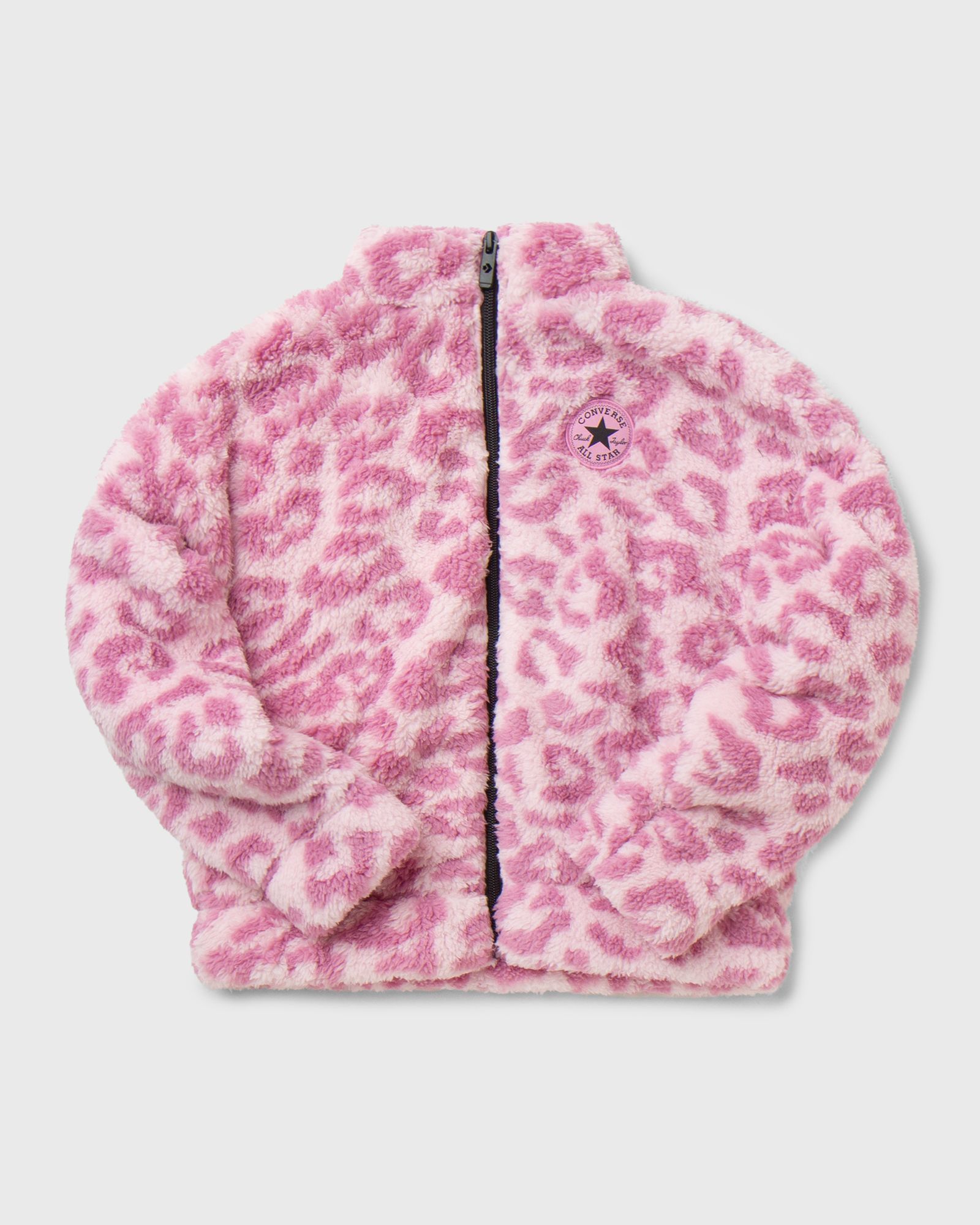 LEOPARD SHERPA FULL ZIP