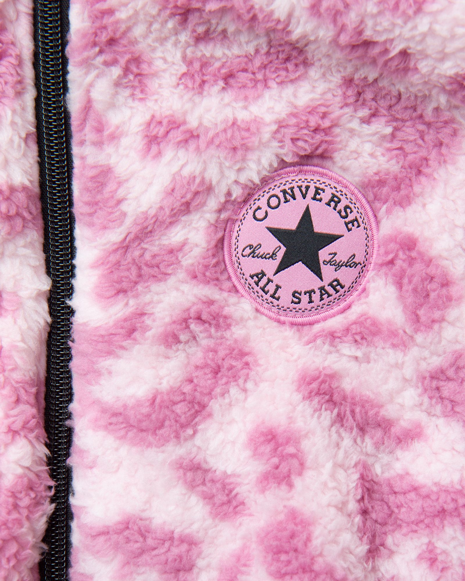 LEOPARD SHERPA FULL ZIP