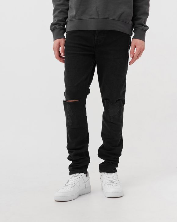 Ksubi CHITCH KROW KRUSHED PANTS (tapered) Black | BSTN Store